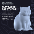 1.png Cute Grumpy Flat Faced Cat STL File for Printing