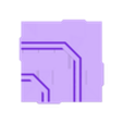 Ftilenarrowcorner.stl Facility tiles - 3D wargaming terrain