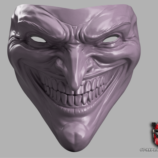 Wild Card Shaco Mask - League Of Legends Cosplay 1:1 Replica