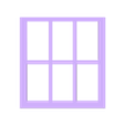 WM Tool Shed window pane A.stl G Scale (1:24) Western Maryland Tool House