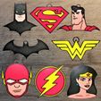 dc comics.jpg Lot of 100 Ornaments