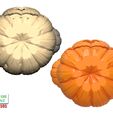 Halloween-Pie-eyed-Minnie-Pumpkin-Head-Candy-bowl-10.jpg Halloween Pie-eyed Minnie Pumpkin Head Candy bowl 3D Printable Model