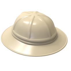 untitled.3722.png STL file Plastic Safari Cap / Chapeau Safari・3D printable model to download