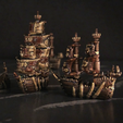 Orc-Gunship-C.png Man O' War Fantasy Orc Gunship (1mm Scale)