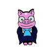 cerdito 2.png PIGGY CAKE DOLL - THE SIMPSONS - KEY RING