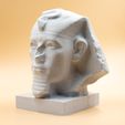 IMG_4324.jpg Amenemhat III Bust Statue Ancient Egyptian Sculpture
