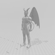 2.png Spike the Devil Man 3D Model