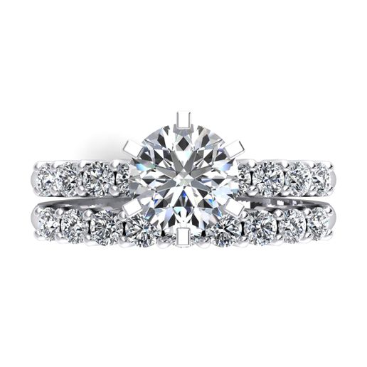 Engagement, Solitailr ,Band, Ring 3d Model Render 3D model