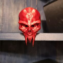123712896_1045281355901042_2459214570987083518_n.jpg Файл STL Skull head and skull trophy・3D модель для печати скачать