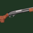 1.png Residual Evil 4 - Remington 870 shotgun 3D model