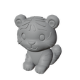 Cute-Baby-Tiger---3D-Printable-STL-and-Textured-GLB-Model-1.png Милый тигренок - 3D печатная STL и текстурированная GLB модель