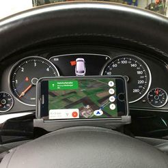 41ebd8f8-8802-48af-be8d-d8d284e12999.JPG Бесплатный 3D файл VW Touareg Handyhalterung (IPhone SE mit Spigen Hülle)・Шаблон для 3D-печати для загрузки