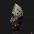 001j.jpg Jason Voorhees Mask - Friday 13th Movie 1988 - Horror Halloween Mask