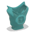 vase307-04-06-07 v2-05.png King coat vase cup vessel holder v307 for 3d-print or cnc