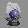 KJstand17.png Koffing Joystick Stand - Pokemon Figure