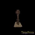 Right-Textured.jpg Free Miniature Terrain - Ruptured Vertical Mining Drill