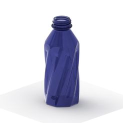 1e46451ea02d117fb2f7b20a3a1c1695_display_large.JPG Free STL file Simple Twisted Bottle with Threads 2・3D printable model to download, TikiLuke