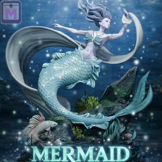 🐚Mermaid - Collection Resin Figure (2 Versions Included)