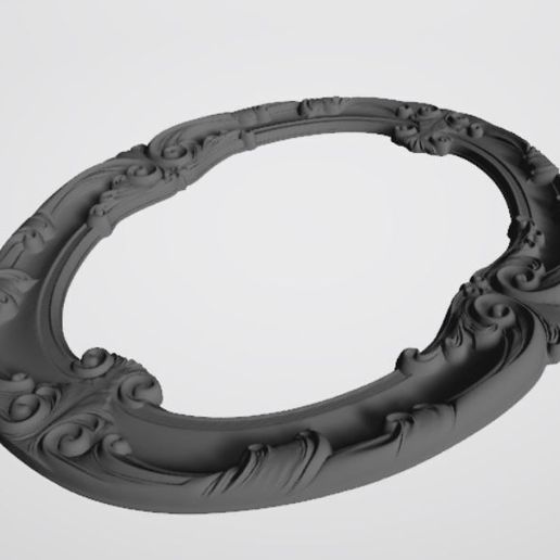 🪞 Mirror frame・ STL File for 3D printing and CNC machining - Laser ...