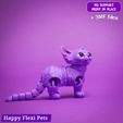 1.jpg Sphynx cat - articulated flexi toy - updated vers 2024