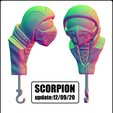 scorpion VER.png WALL KEY HOLDER - EYE (ENTIRE COLLECTION)