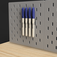 render.png Ikea Skadis marker holder