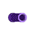 Isogrid Cylinder Body.stl Isogrid Storage Container