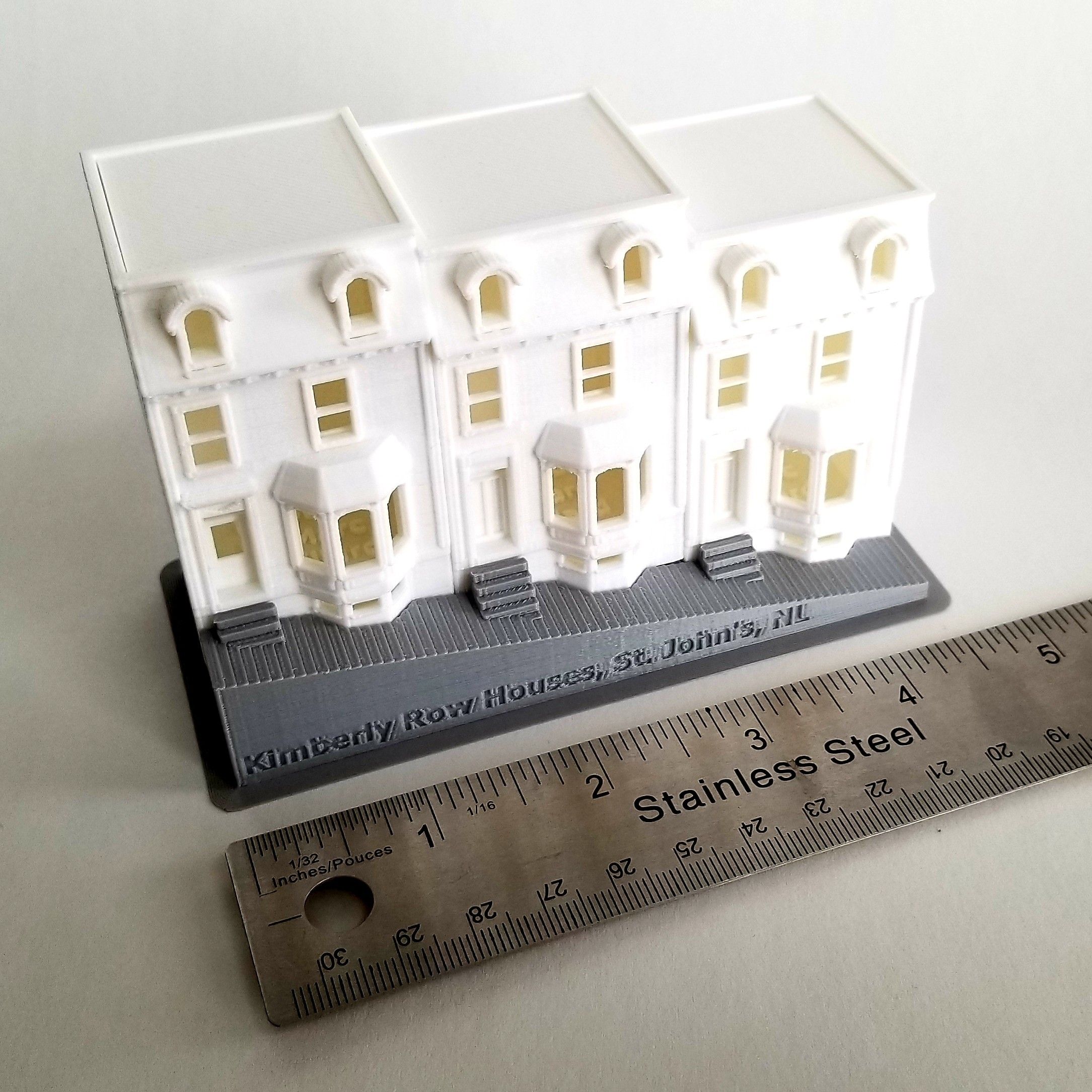 2019-04-07 13.26.41-1.jpg file PREMIUM N Scale Newfoundland Row Houses・3D printable model to download, MFouillard
