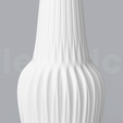 A_10_Renders_3.png Niedwica Vase A_10 | 3D printing vase | 3D model | STL files | Home decor | 3D vases | Modern vases | Abstract design | 3D printing | vase mode | STL
