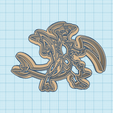 445-Mega-Garchimp.png Pokemon: Mega Garchomp Cookie Cutter