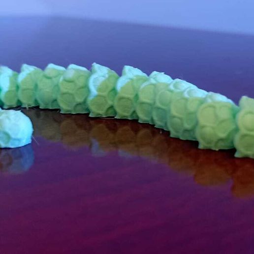 🐍 Gingerbread Snake- STL/3MF・ STL File for 3D printing・Cults