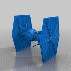 9276d074b63be98b2b0c2b6d6fc93050.png Бесплатный STL файл TIE Brute (Star Wars Legion scale)・3D-печатный объект для загрузки