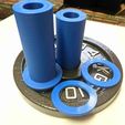 thingverse.jpg Olympic to standard adapters dumbbell barbell 1in ID 26mm