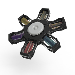 show1.png STL file Flower Fidget Says・3D printing design to download