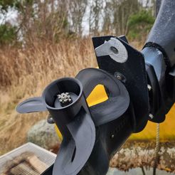 20230214_113117.jpg STL-Datei Toroidalpropeller für Außenbordmotoren wie Mercury, Yamaha, Mariner, Tohatsu 9.9-20HP (fertig zum 3d-Drucken)・Design für 3D-Drucker zum herunterladen