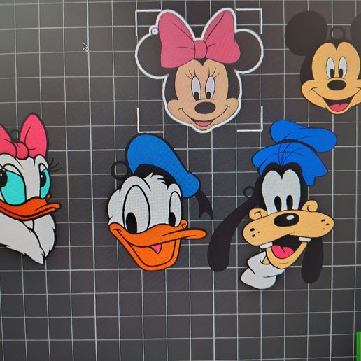 Mickey mouse key chains