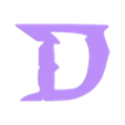 D-logo 3.stl Stencils - Diablo