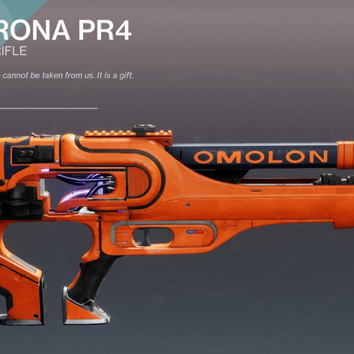 Agrona PR4 from Destiny 2