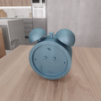 untitled2.png 3D Alarm Clock Decor with 3D Stl File & 3D Printing, Office Clock, Desk Clock, Alarm Clock Kids, 3D Printed Decor, Modern Alarm Clock