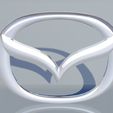 2.jpg Mazda Emblem 3D Print Ready 3D print model