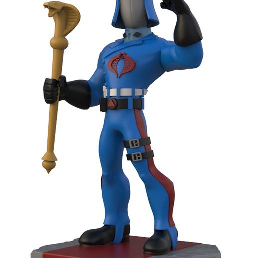 🎲 Comandante Cobra Joe)・Archivo STL para ・Cults