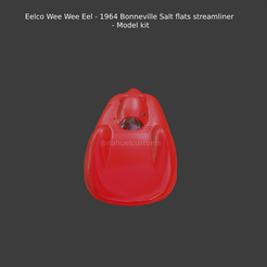 New-Project-(3).png Fichier STL Eelco Wee Wee Eel - 1964 Bonneville Salt flats streamliner - Maquette en kit・Idée pour impression 3D à télécharger