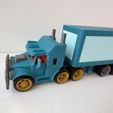 kam5.jpg Cute Cartoon-Style Semi Truck + Trailer