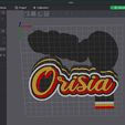 1.jpg "Orisia" Name Lightbox, Led lamp