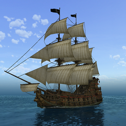 logo.png Ship model for "City of Abandoned Ships" pc game (Maelstrom).
