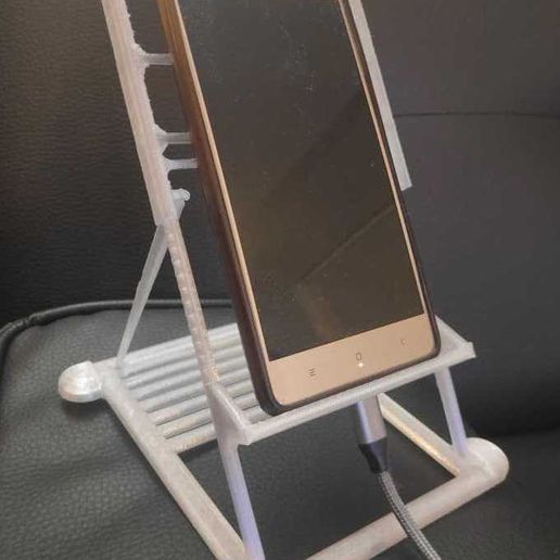 Download STL file Foldable / extendable phone stand • 3D print design
