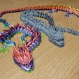 Flexi Print-in-Place Imperial Dragon with 3MF Included!