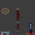Ma Ready Kosplayit g com Marceline's Axe Bass 3D Model - Adventure Time Cosplay - 3D Printing - 3D Print - STL - Marceline Cosplay - Bass Axe