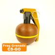 Frag.jpg CS-GO stylized frag grenade | counter strike grenade | grenade prop