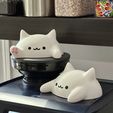 AB4DB1ED-3F9E-4506-B9CA-05455969A6B0.jpeg 3D file Cute Blob Cats・3D printer model to download, Holoprops
